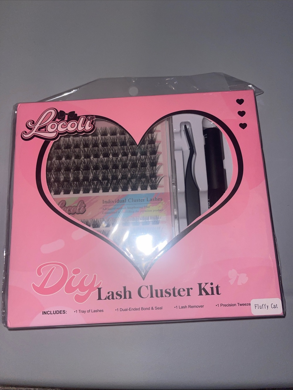 Pink DIY Lash Cluster Kit - Individual Cluster Lashes